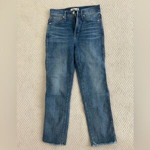Madewell Stovepipe Jeans